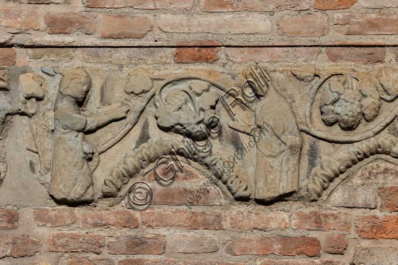 Frammento scultoreo dell'Annunciazione, Duomo di Fidenza, Parma