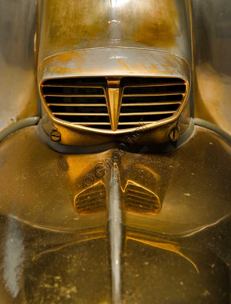 Lambretta TV 175 III Serie 1962 scooter d'epoca placcato in oro